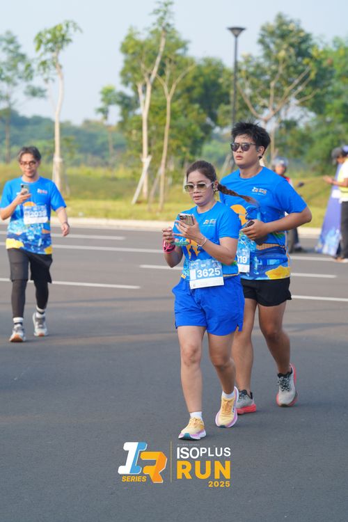 Race photo from ISOPLUS RUN 2025 - JAKARTA