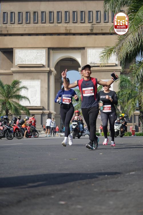 Race photo from Kediri Half Marathon 2025