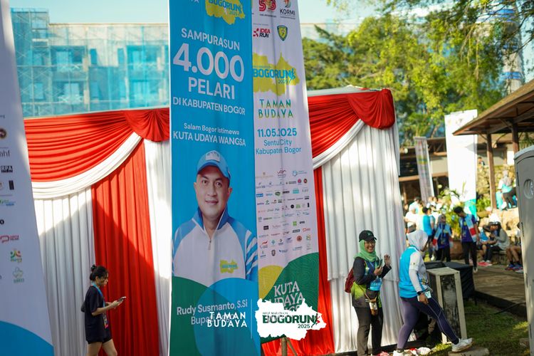 Race photo from Taman Budaya x BOGORUN 2025