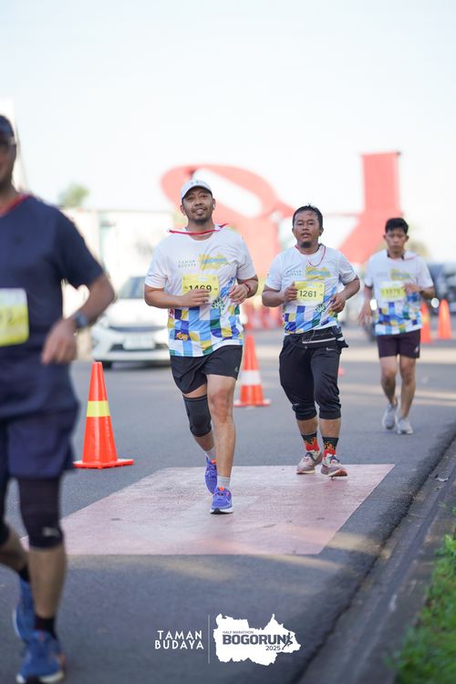 Race photo from Taman Budaya x BOGORUN 2025