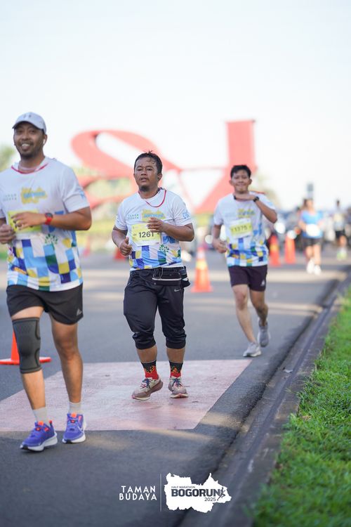 Race photo from Taman Budaya x BOGORUN 2025