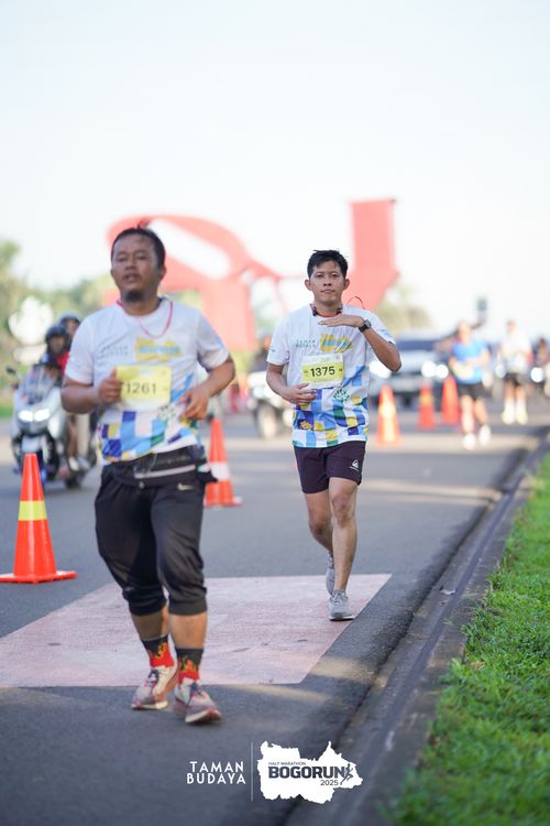 Race photo from Taman Budaya x BOGORUN 2025