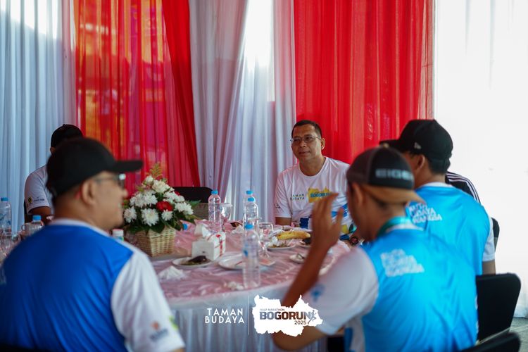 Race photo from Taman Budaya x BOGORUN 2025