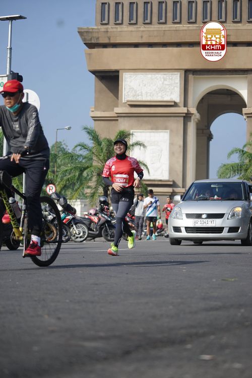Race photo from Kediri Half Marathon 2025