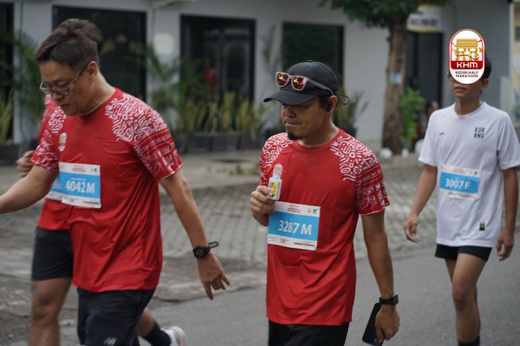Race photo from Kediri Half Marathon 2025