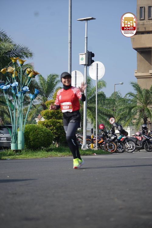 Race photo from Kediri Half Marathon 2025