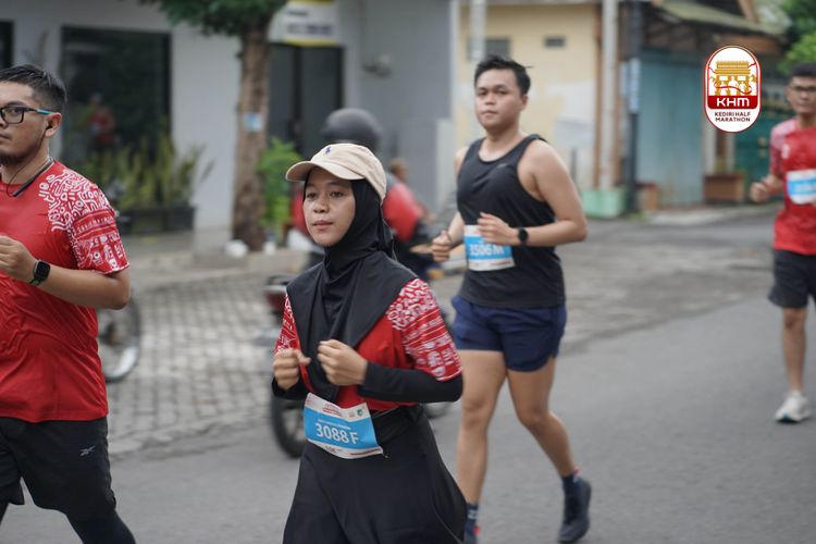 Race photo from Kediri Half Marathon 2025