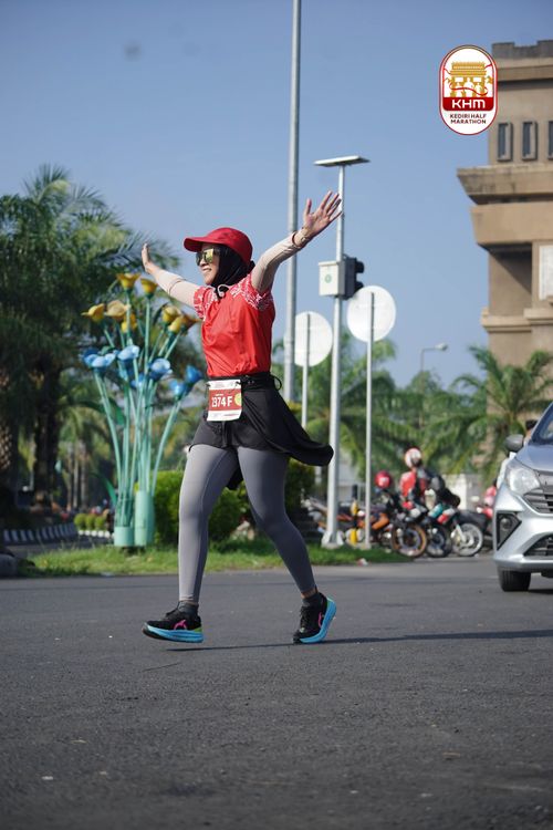 Race photo from Kediri Half Marathon 2025