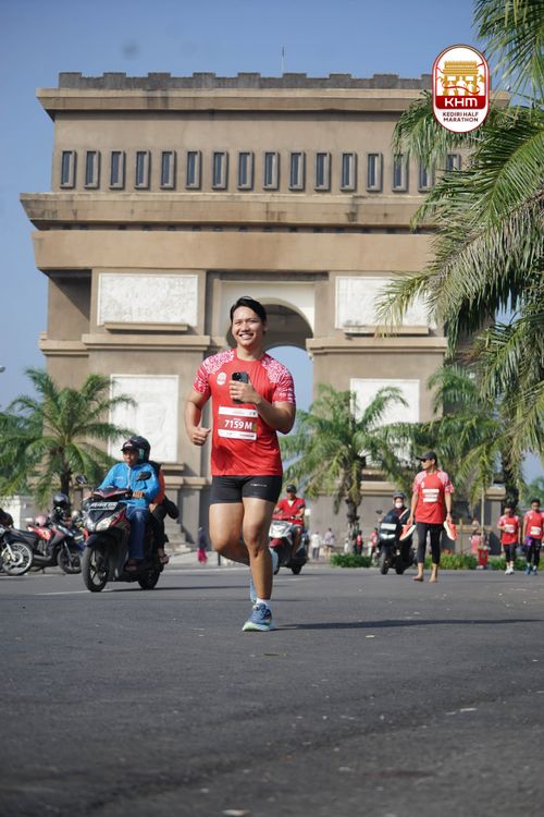 Race photo from Kediri Half Marathon 2025