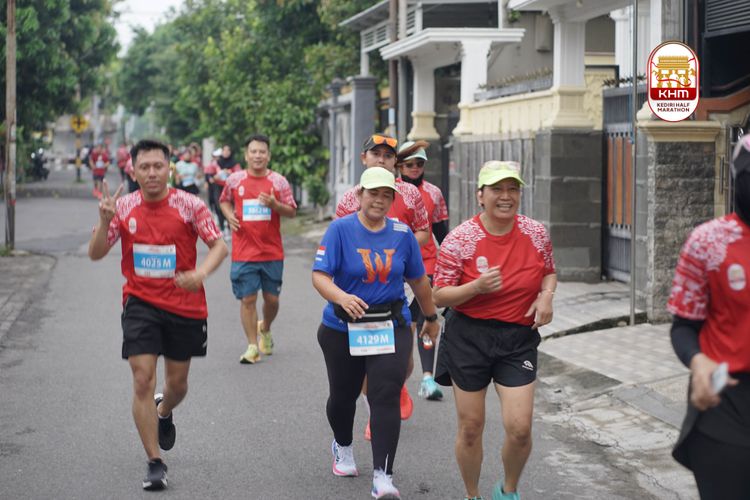 Race photo from Kediri Half Marathon 2025