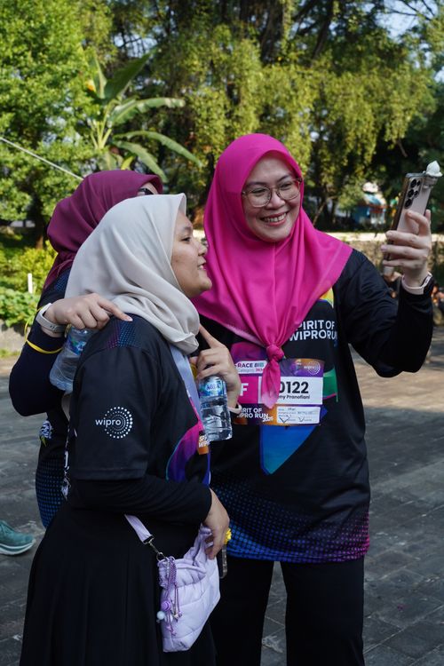 Race photo from WIPRO RUN 2025 - Vitalis Unza 20th Anniversary