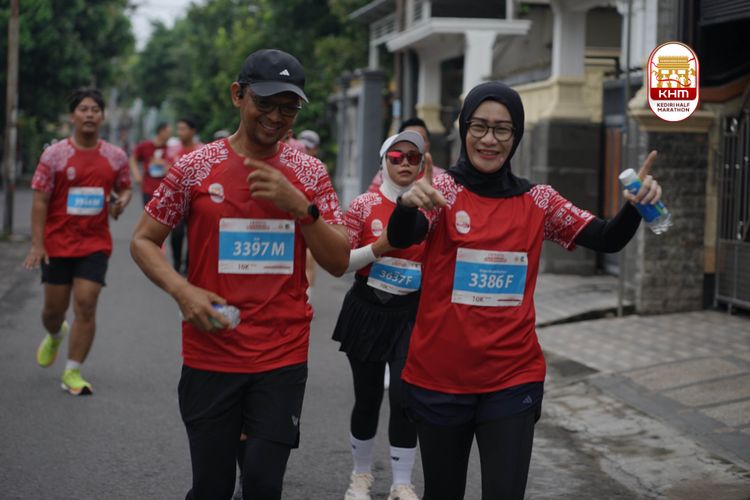 Race photo from Kediri Half Marathon 2025