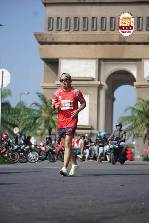 Race photo from Kediri Half Marathon 2025