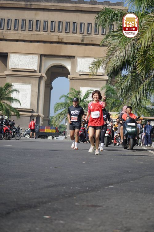 Race photo from Kediri Half Marathon 2025