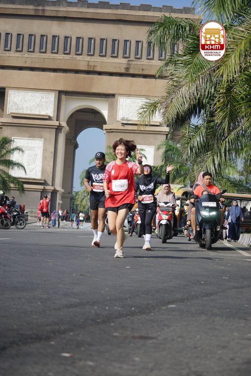 Race photo from Kediri Half Marathon 2025