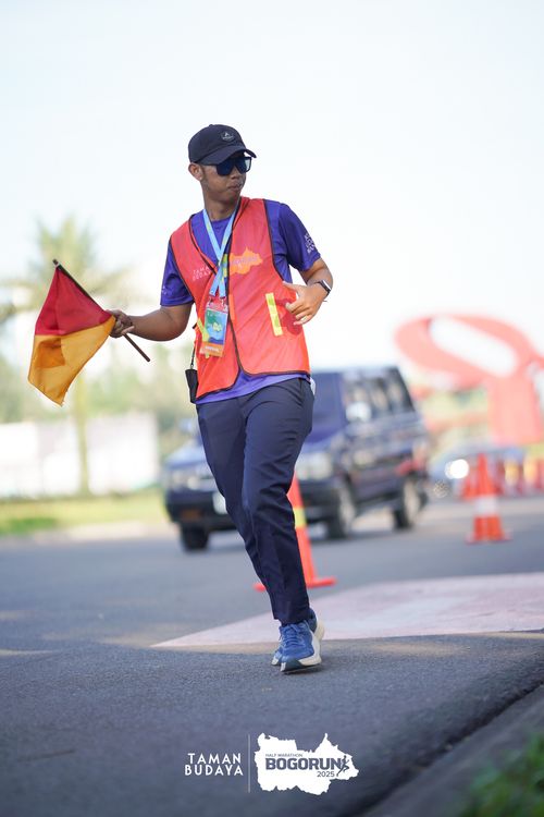 Race photo from Taman Budaya x BOGORUN 2025