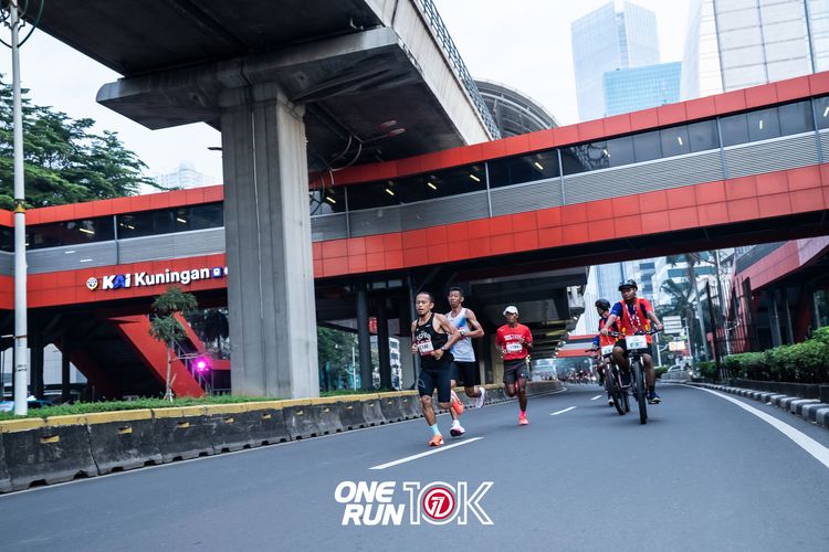 Race photo from ONE RUN 10K 2025