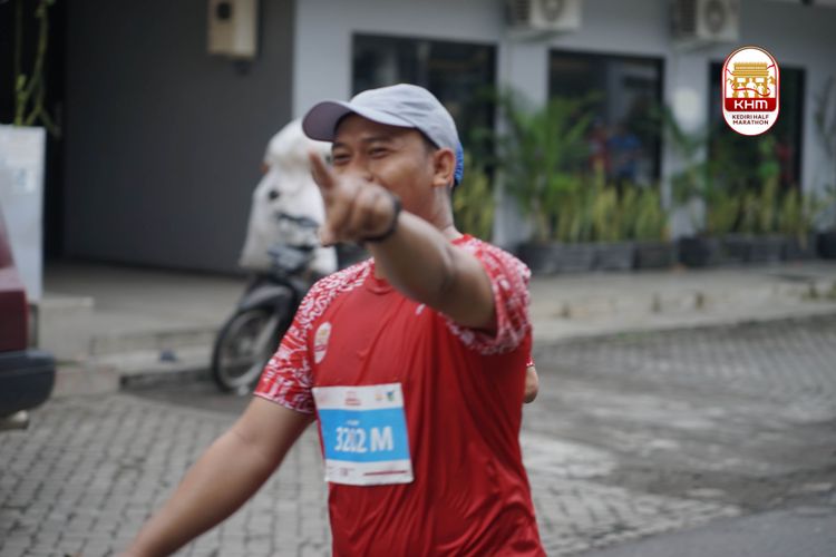 Race photo from Kediri Half Marathon 2025