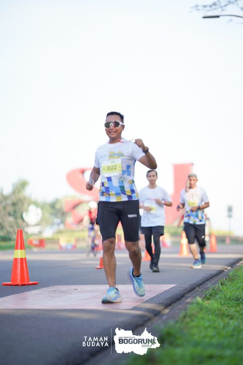 Race photo from Taman Budaya x BOGORUN 2025