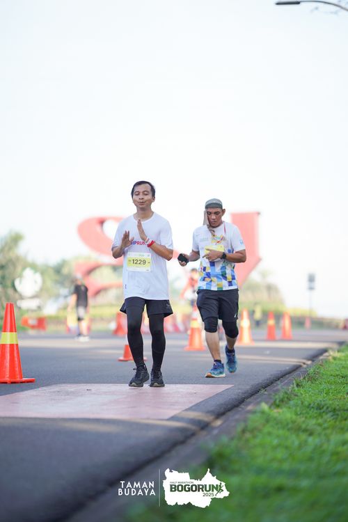 Race photo from Taman Budaya x BOGORUN 2025