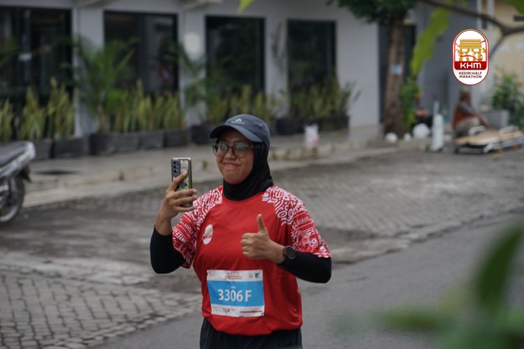 Race photo from Kediri Half Marathon 2025