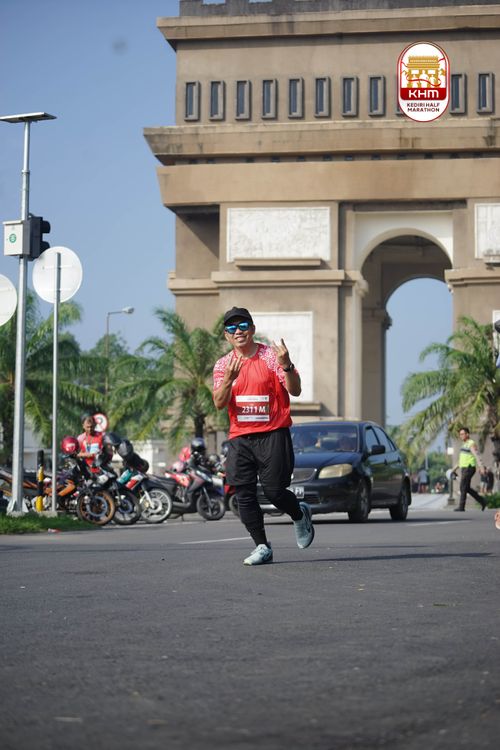 Race photo from Kediri Half Marathon 2025