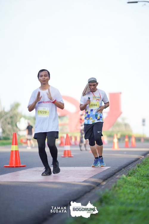 Race photo from Taman Budaya x BOGORUN 2025