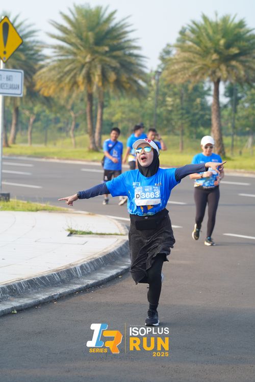 Race photo from ISOPLUS RUN 2025 - JAKARTA