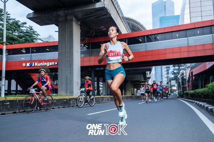 Race photo from ONE RUN 10K 2025