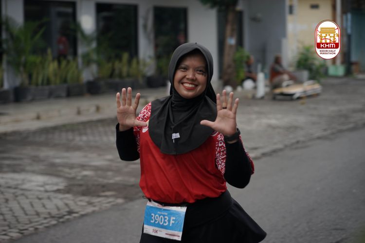 Race photo from Kediri Half Marathon 2025