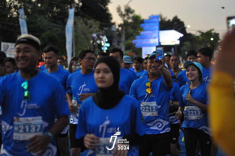 Race photo from Jabar Run 10K 2024