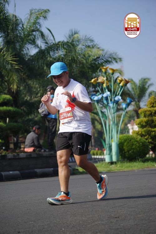 Race photo from Kediri Half Marathon 2025