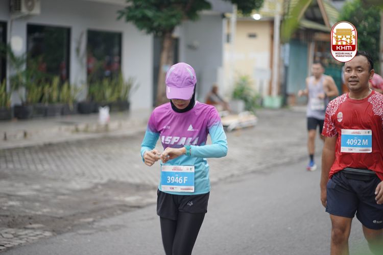 Race photo from Kediri Half Marathon 2025