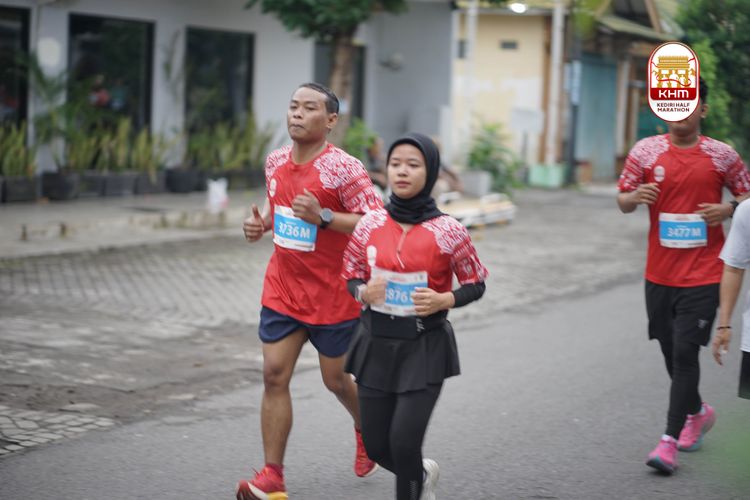 Race photo from Kediri Half Marathon 2025