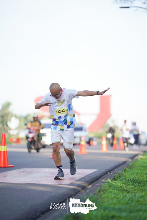 Race photo from Taman Budaya x BOGORUN 2025