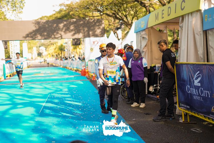 Race photo from Taman Budaya x BOGORUN 2025