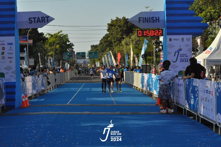 Race photo from Jabar Run 10K 2024