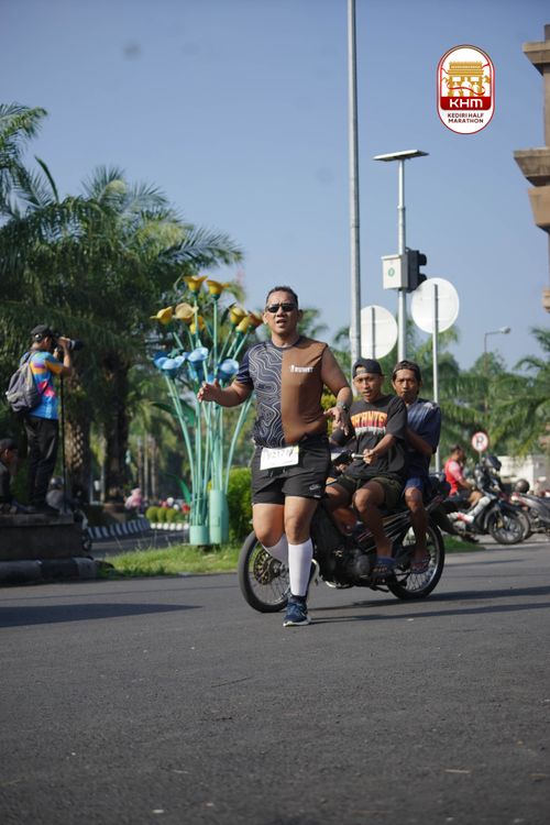 Race photo from Kediri Half Marathon 2025