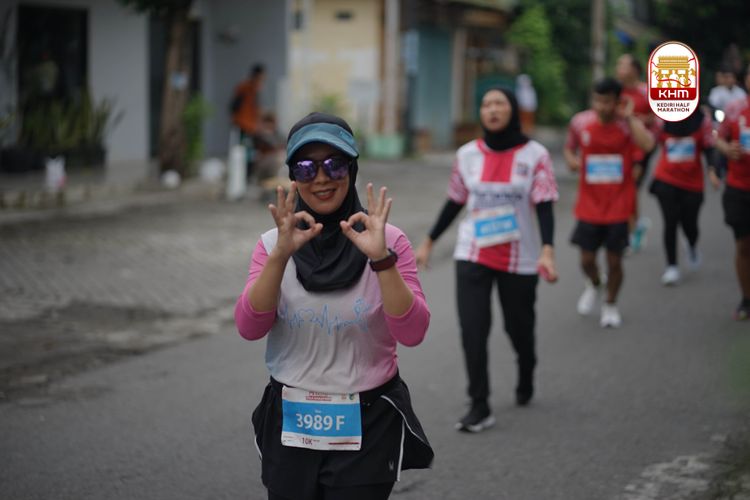 Race photo from Kediri Half Marathon 2025