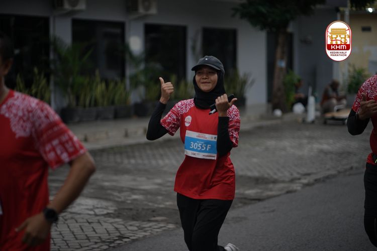 Race photo from Kediri Half Marathon 2025