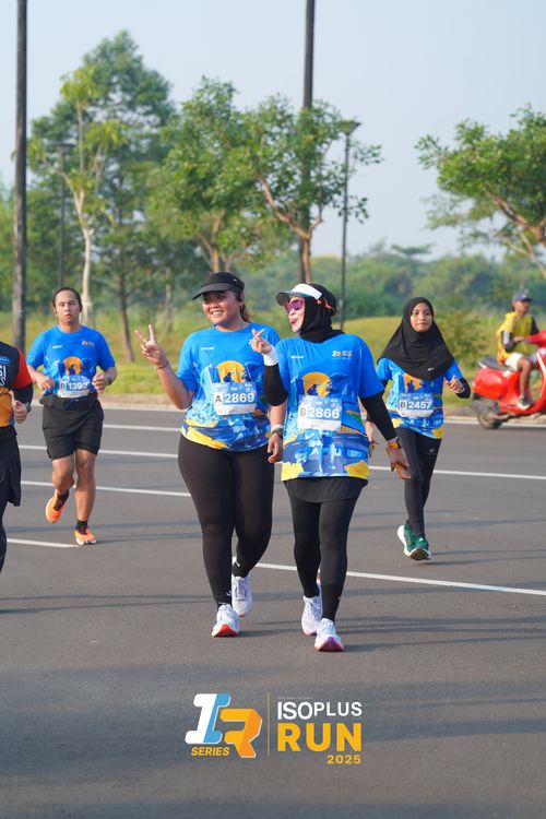 Race photo from ISOPLUS RUN 2025 - JAKARTA