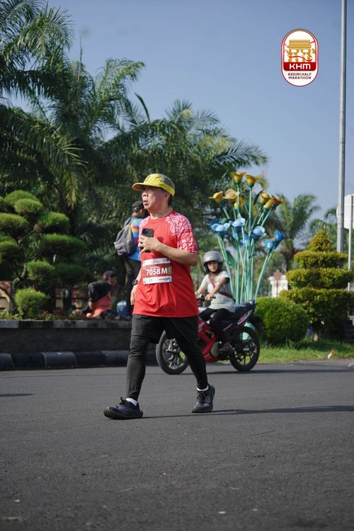 Race photo from Kediri Half Marathon 2025