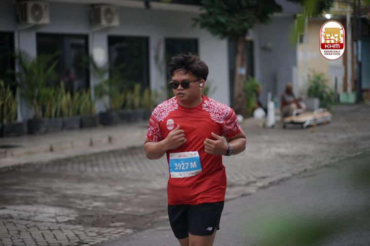 Race photo from Kediri Half Marathon 2025