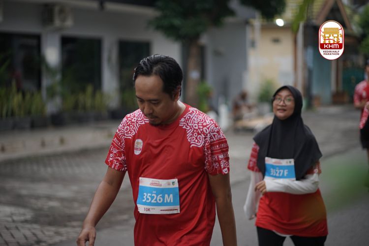 Race photo from Kediri Half Marathon 2025