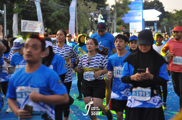 Race photo from Jabar Run 10K 2024