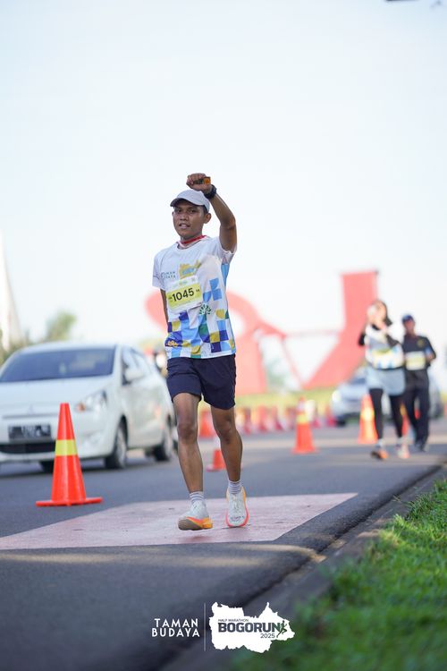 Race photo from Taman Budaya x BOGORUN 2025