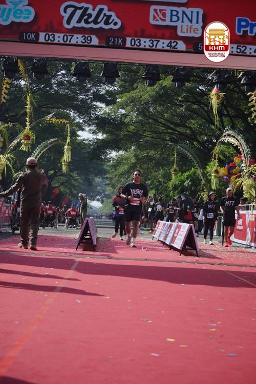 Race photo from Kediri Half Marathon 2025