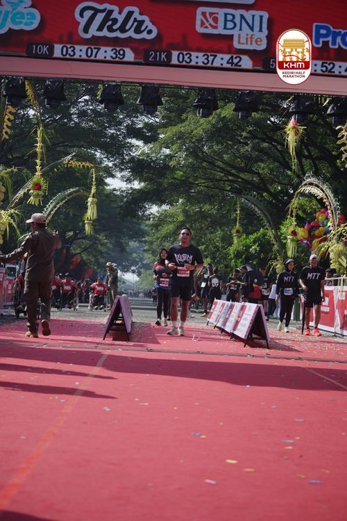 Race photo from Kediri Half Marathon 2025