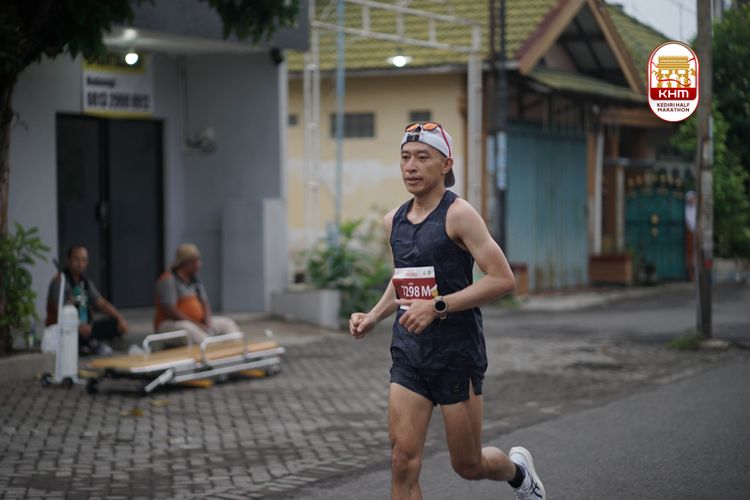 Race photo from Kediri Half Marathon 2025