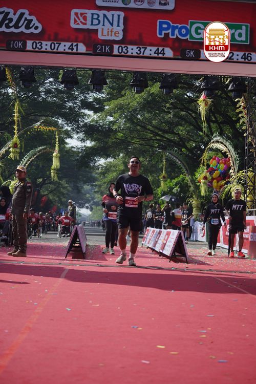 Race photo from Kediri Half Marathon 2025